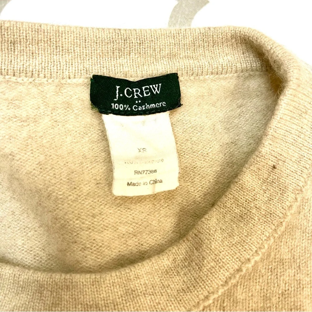 J.Crew Crew Neck Cashmere Sweater